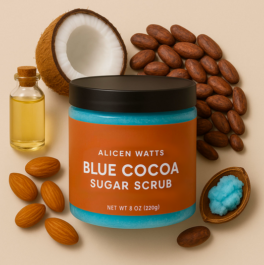 Blue Cocoa Sugar Scrub