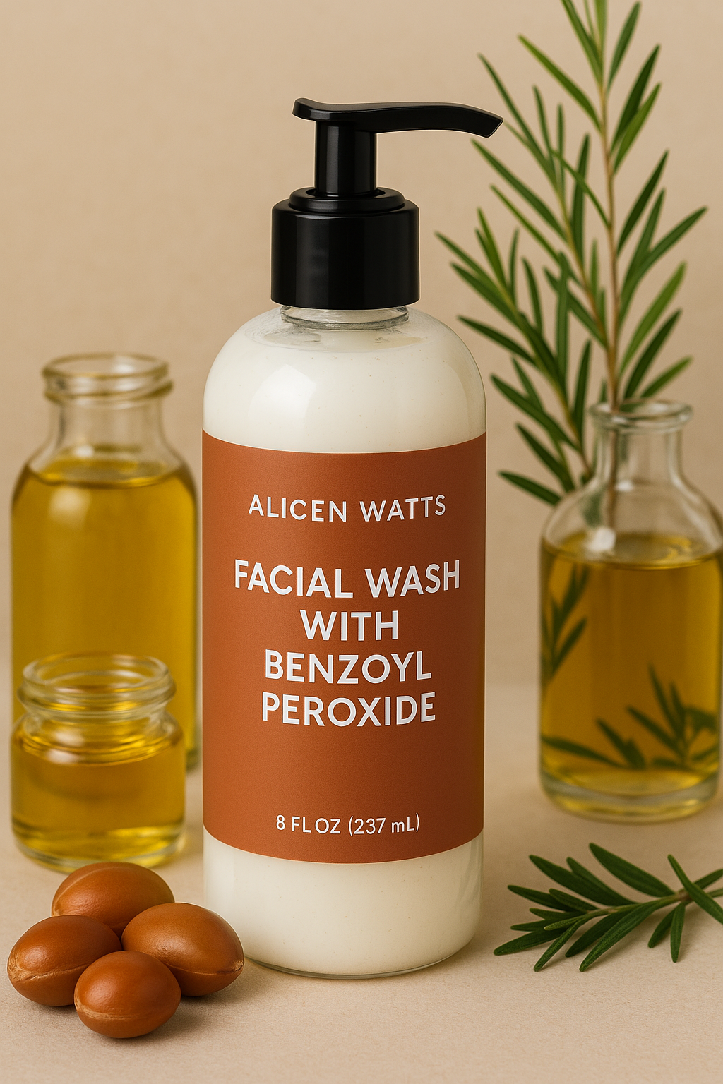 Facial Wash With Benzoyl Peroxide