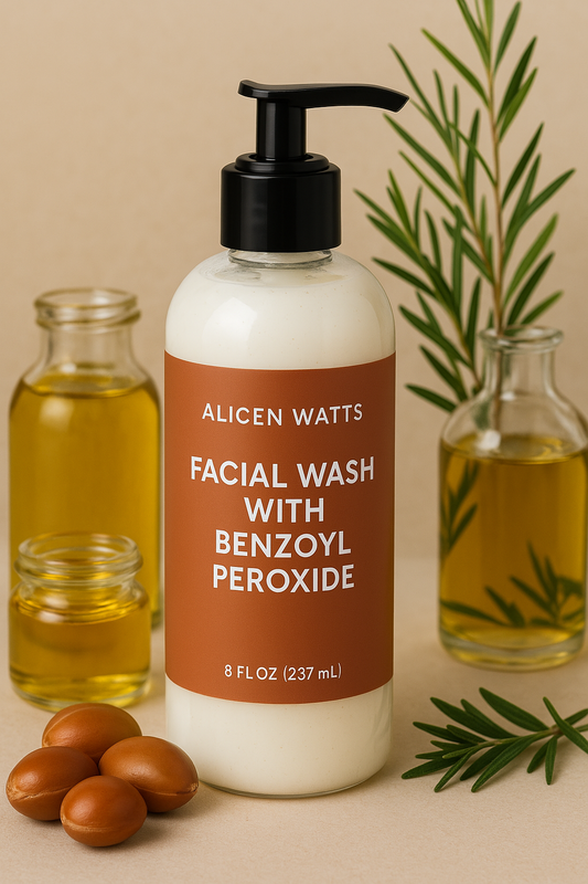 Facial Wash With Benzoyl Peroxide